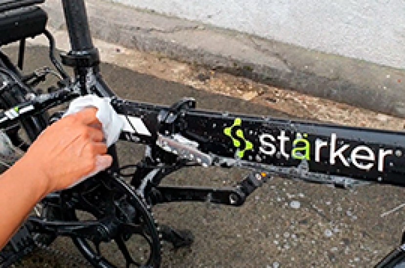 Aprende a lavar tu bicicleta eléctrica Starker