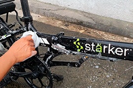 Aprende a lavar tu bicicleta eléctrica Starker